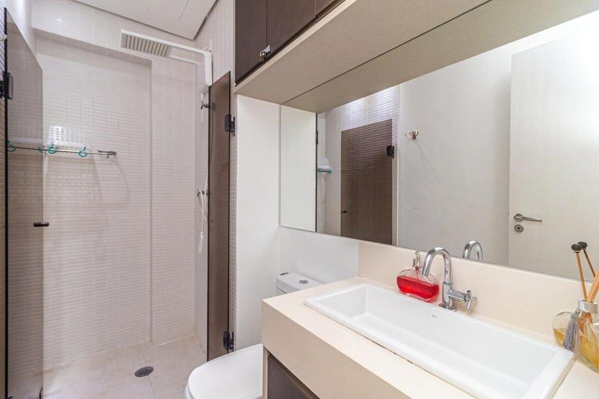 Studio Moderno Em Condominio De Luxo Pe Na Areia Santos  Ngoại thất bức ảnh