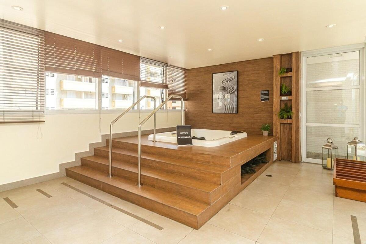 Studio Moderno Em Condominio De Luxo Pe Na Areia Santos  Ngoại thất bức ảnh