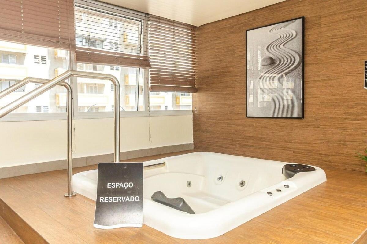 Studio Moderno Em Condominio De Luxo Pe Na Areia Santos  Ngoại thất bức ảnh