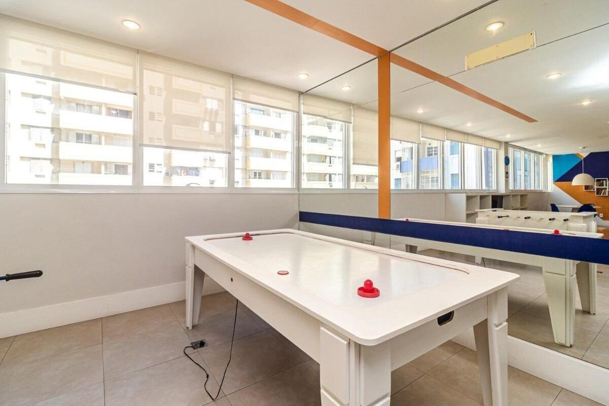 Studio Moderno Em Condominio De Luxo Pe Na Areia Santos  Ngoại thất bức ảnh